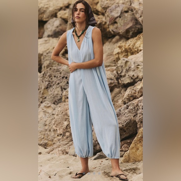 Free People Pants - Free People Nautical Notions Jumpsuit